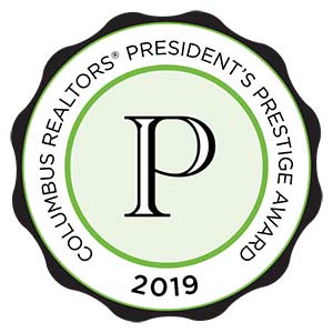 Columbus Realtors Presidents Prestige Award 2019